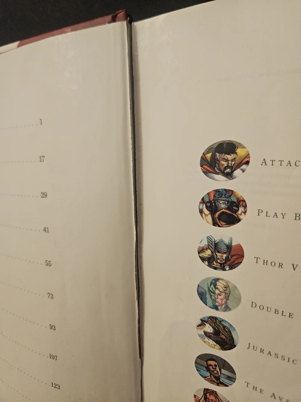 Marvel avengers storybook
